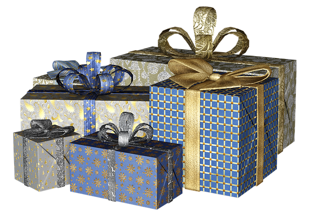Con un servicio de envoltorio, la Navidad esideas para